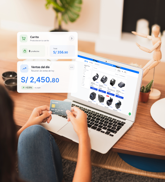 Pedido web integrado a tienda e-commerce